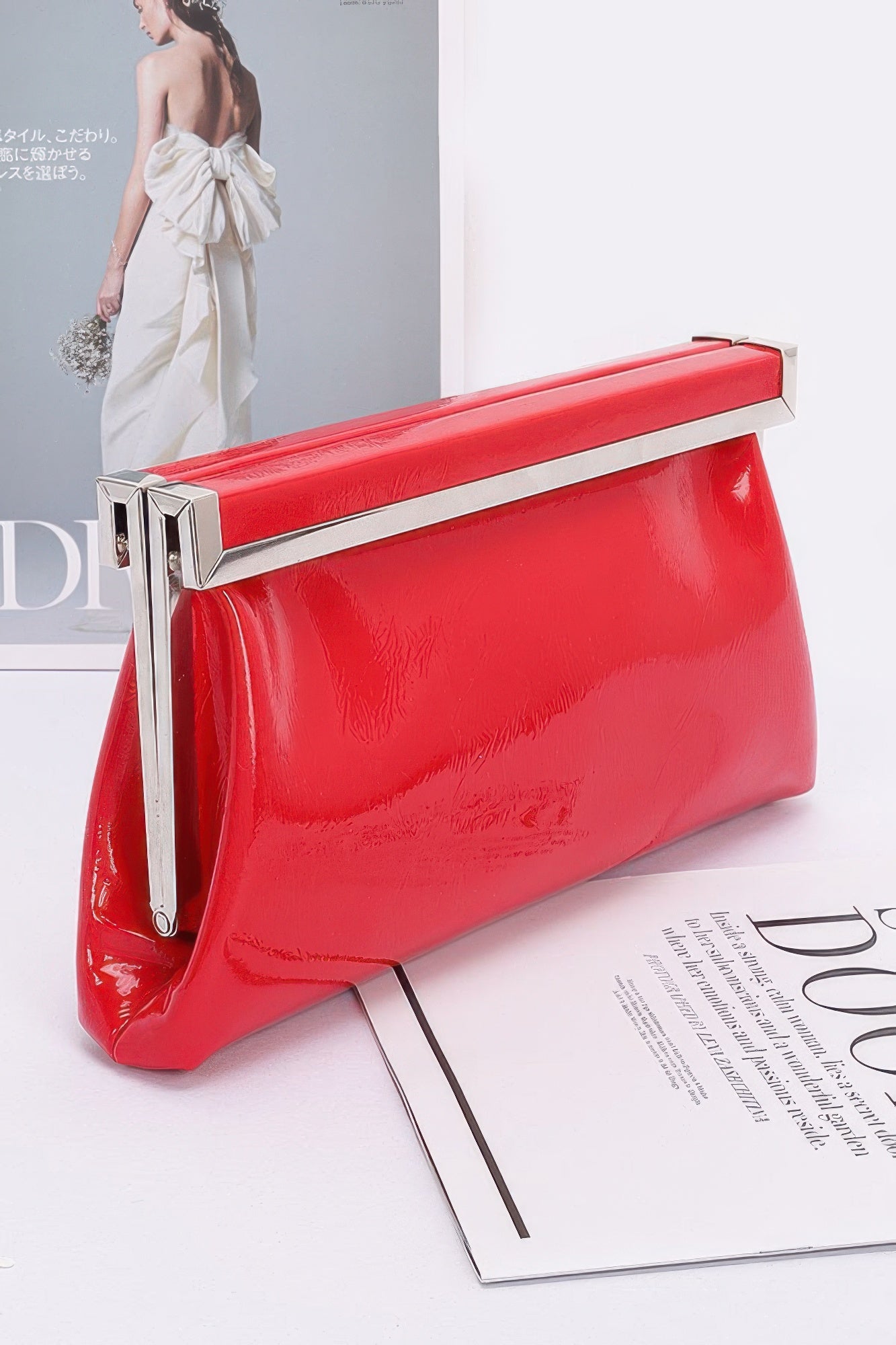 PARK AVE Patent Evening Clutch