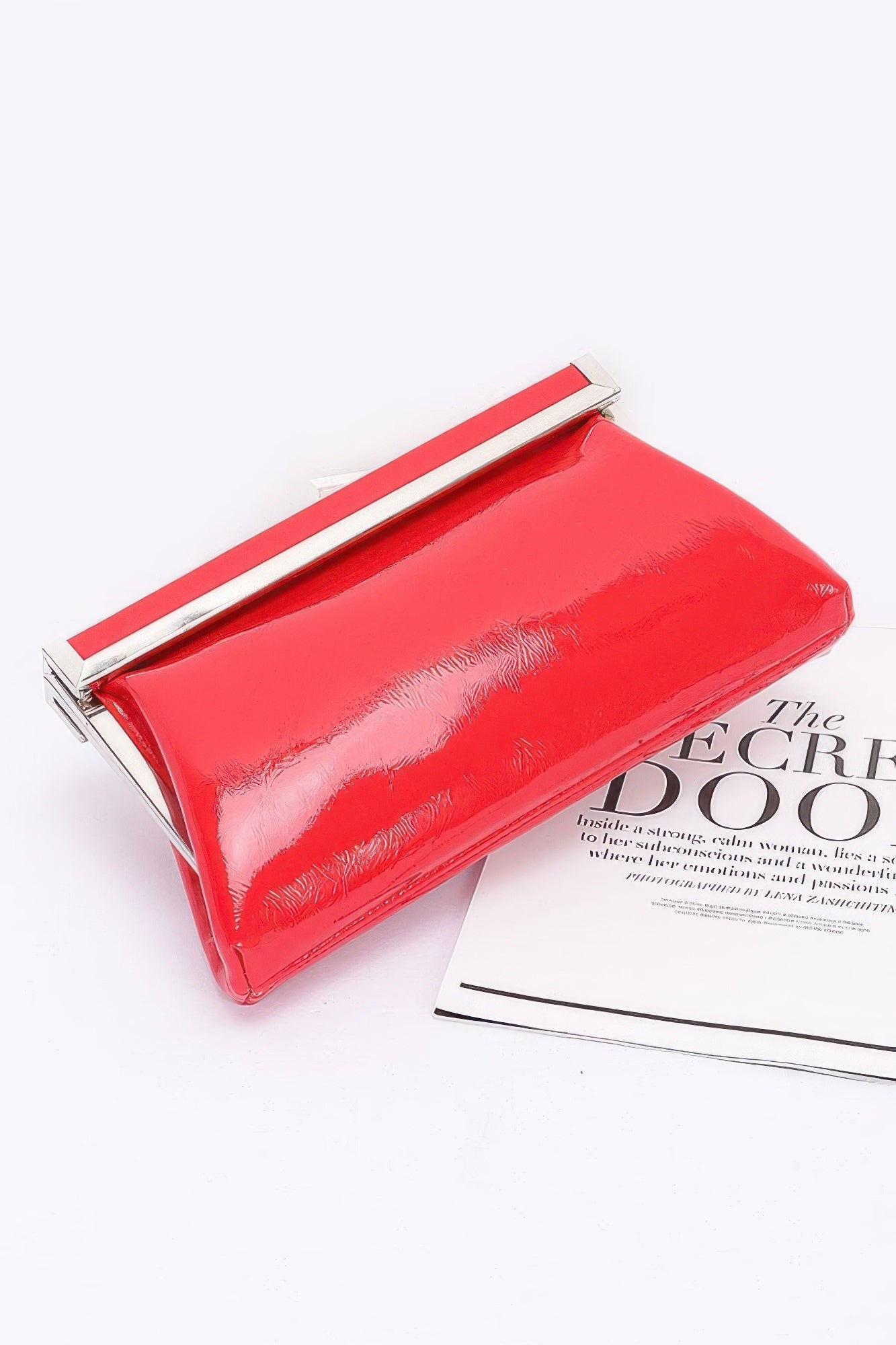 PARK AVE Patent Evening Clutch