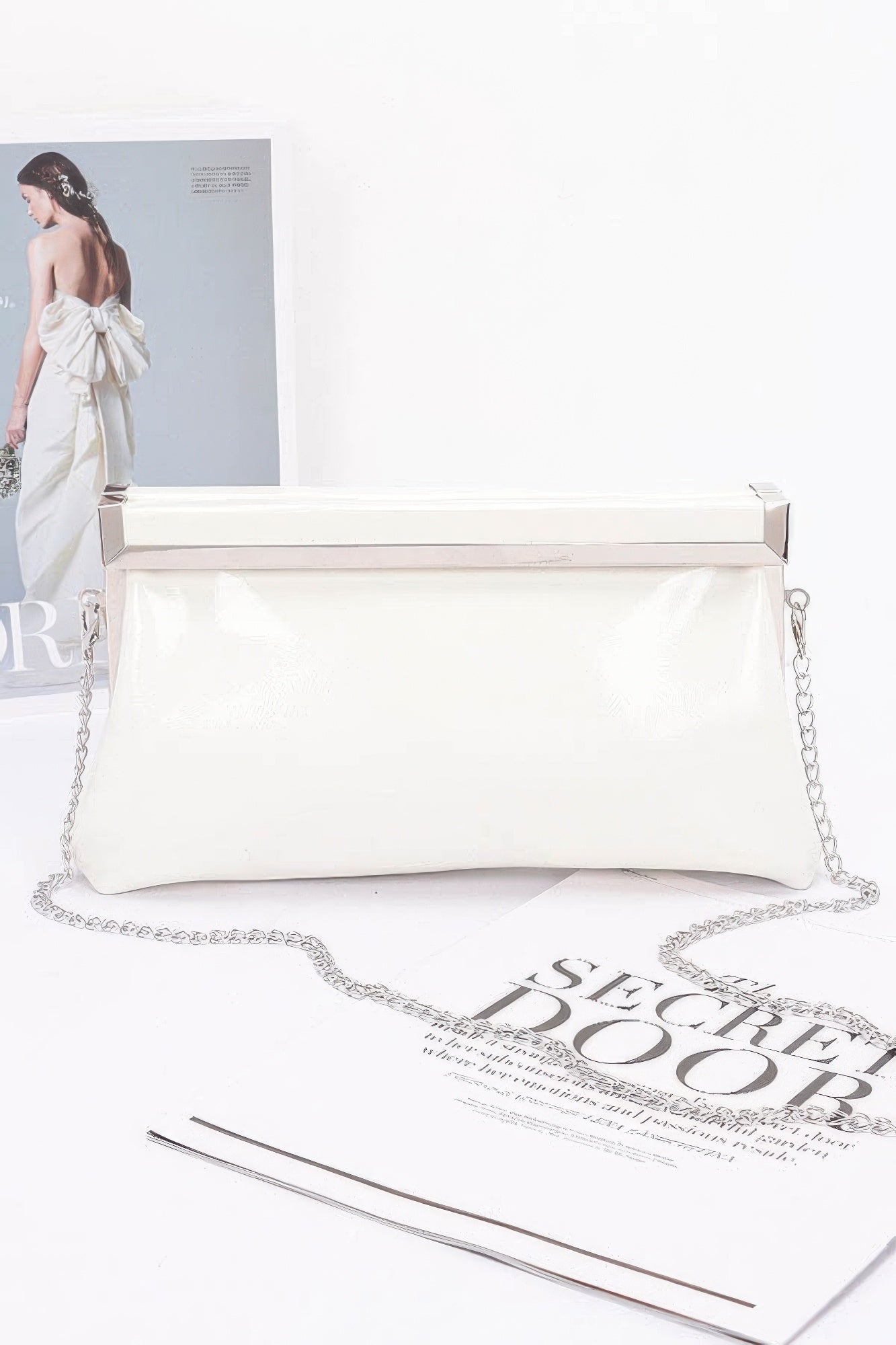 PARK AVE Patent Evening Clutch