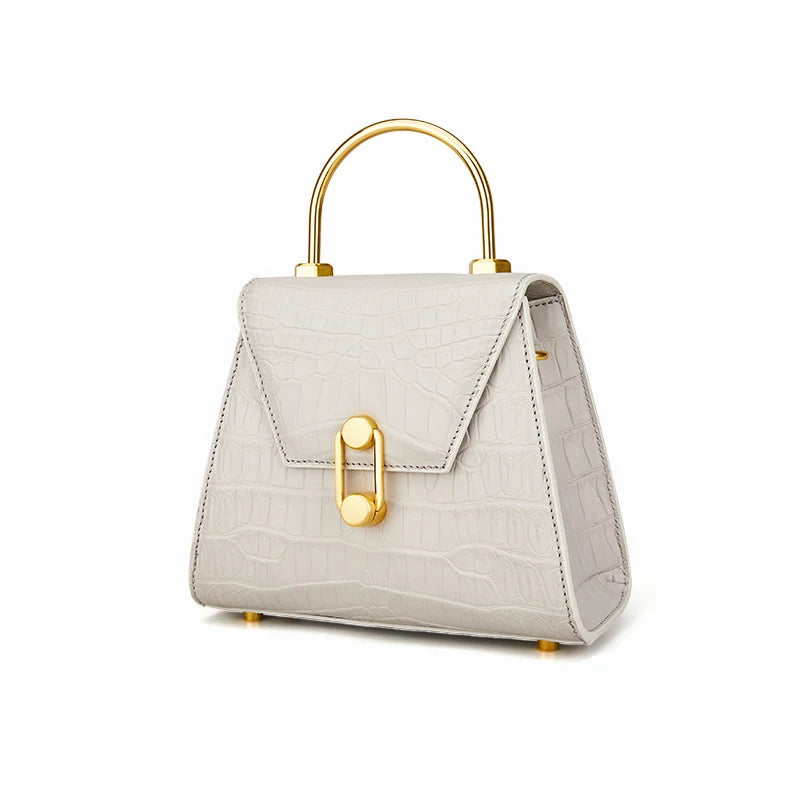 The Empress Genuine Nile Crocodile Top-Handle