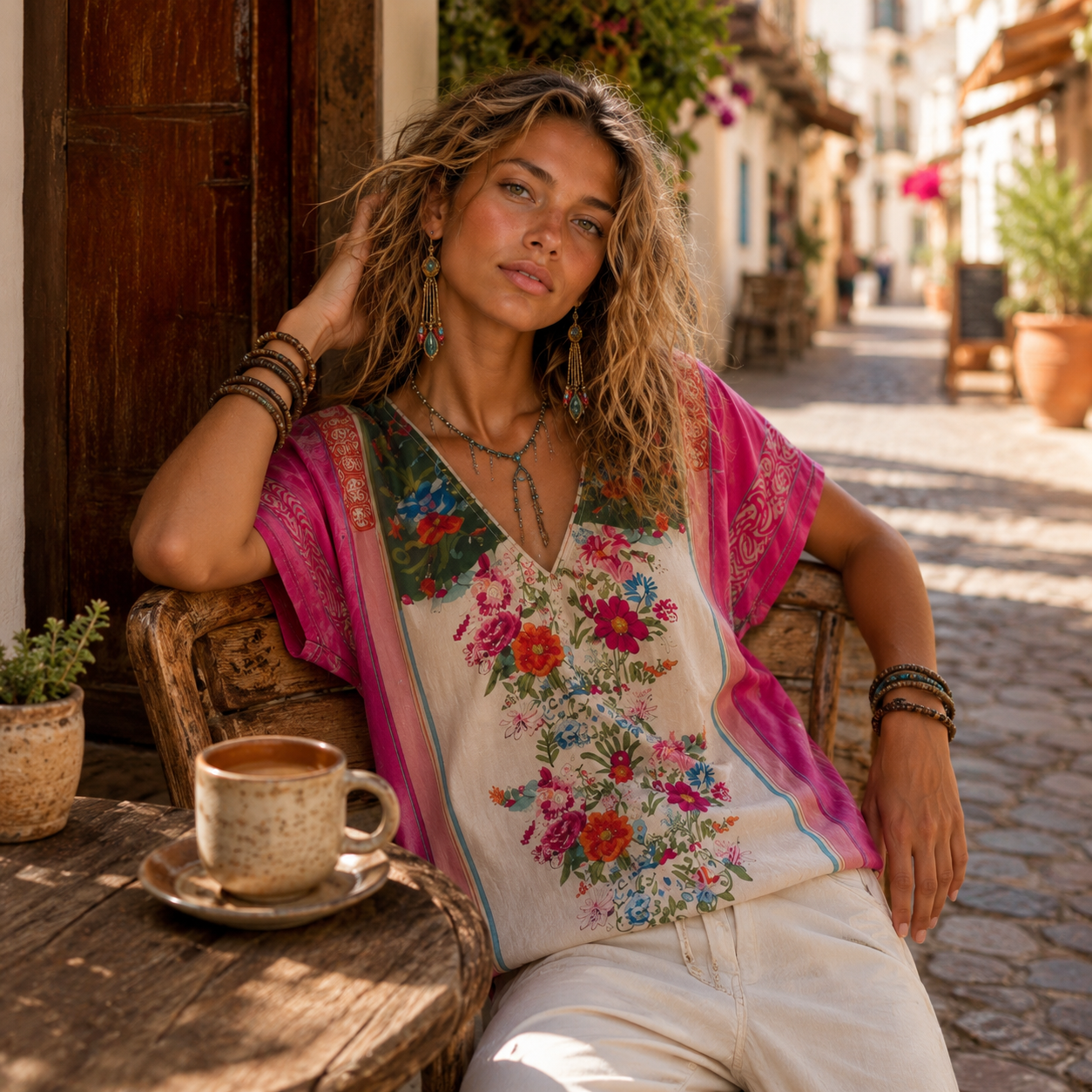 The Ibiza Boho Blouse