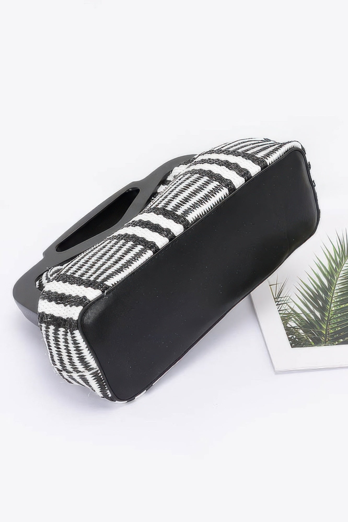 The Pescara Wood-Frame Clutch