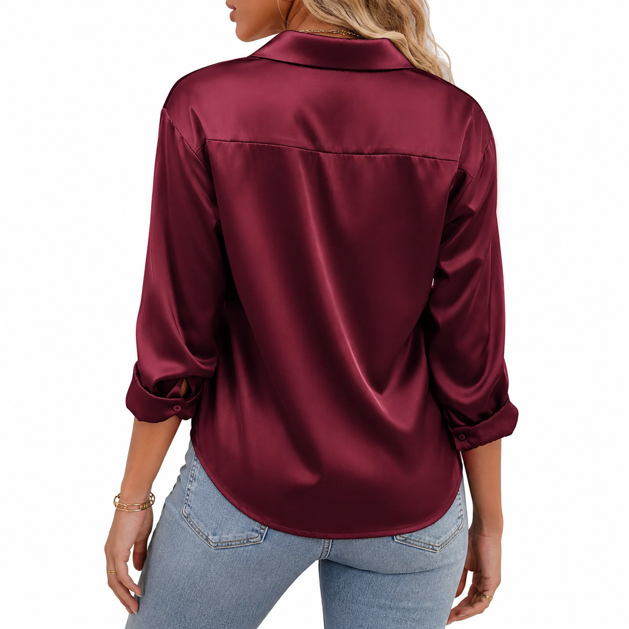 Sienna Satin Blouse