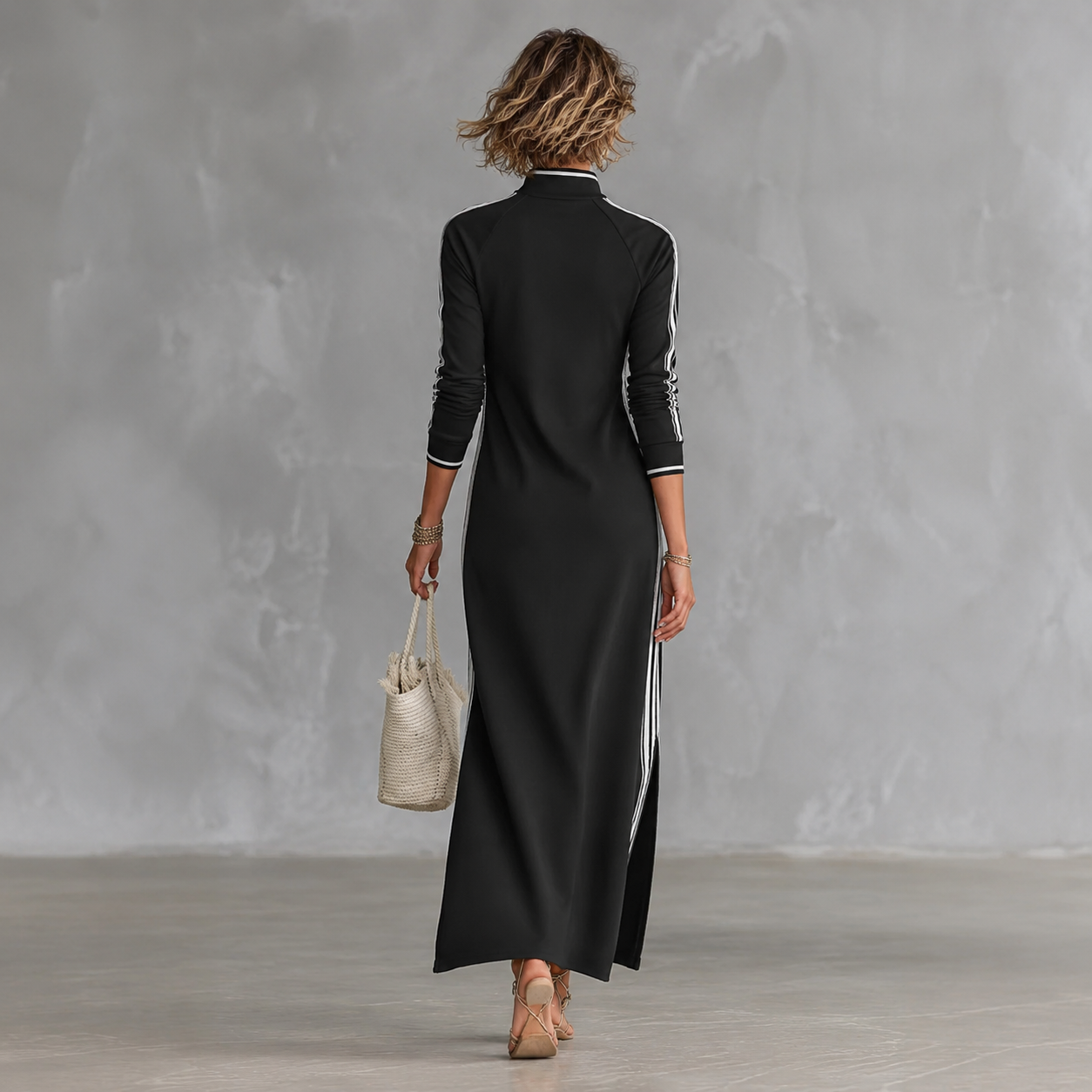Celine Shirt Maxi Dress