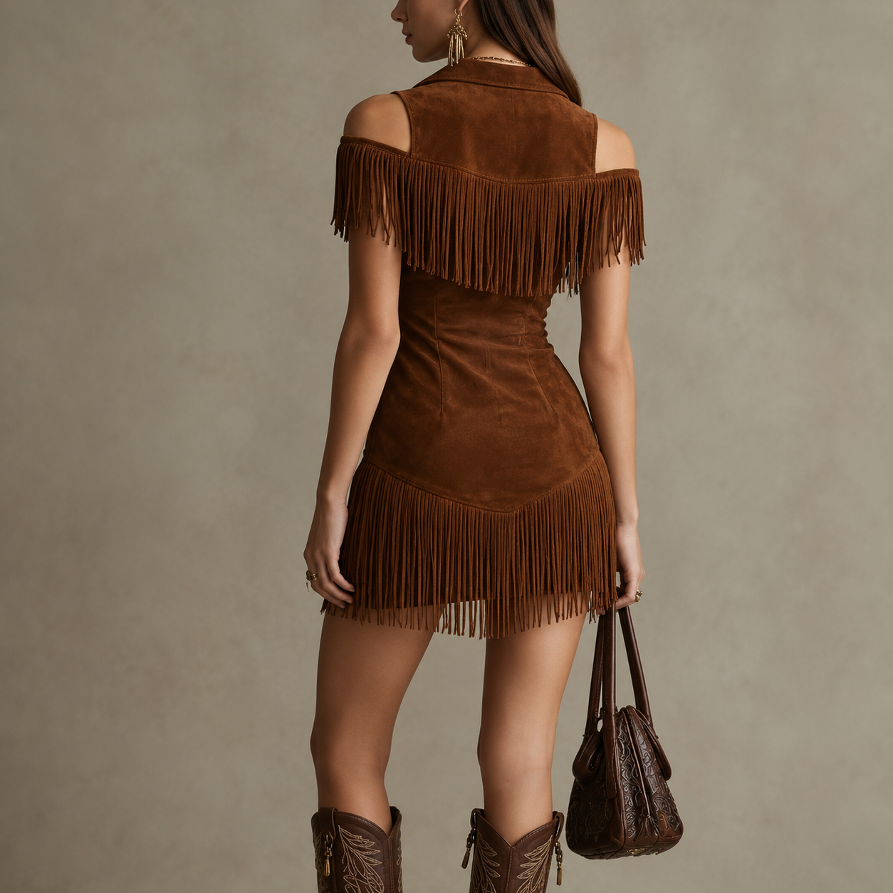 Solstice Fringe Dress