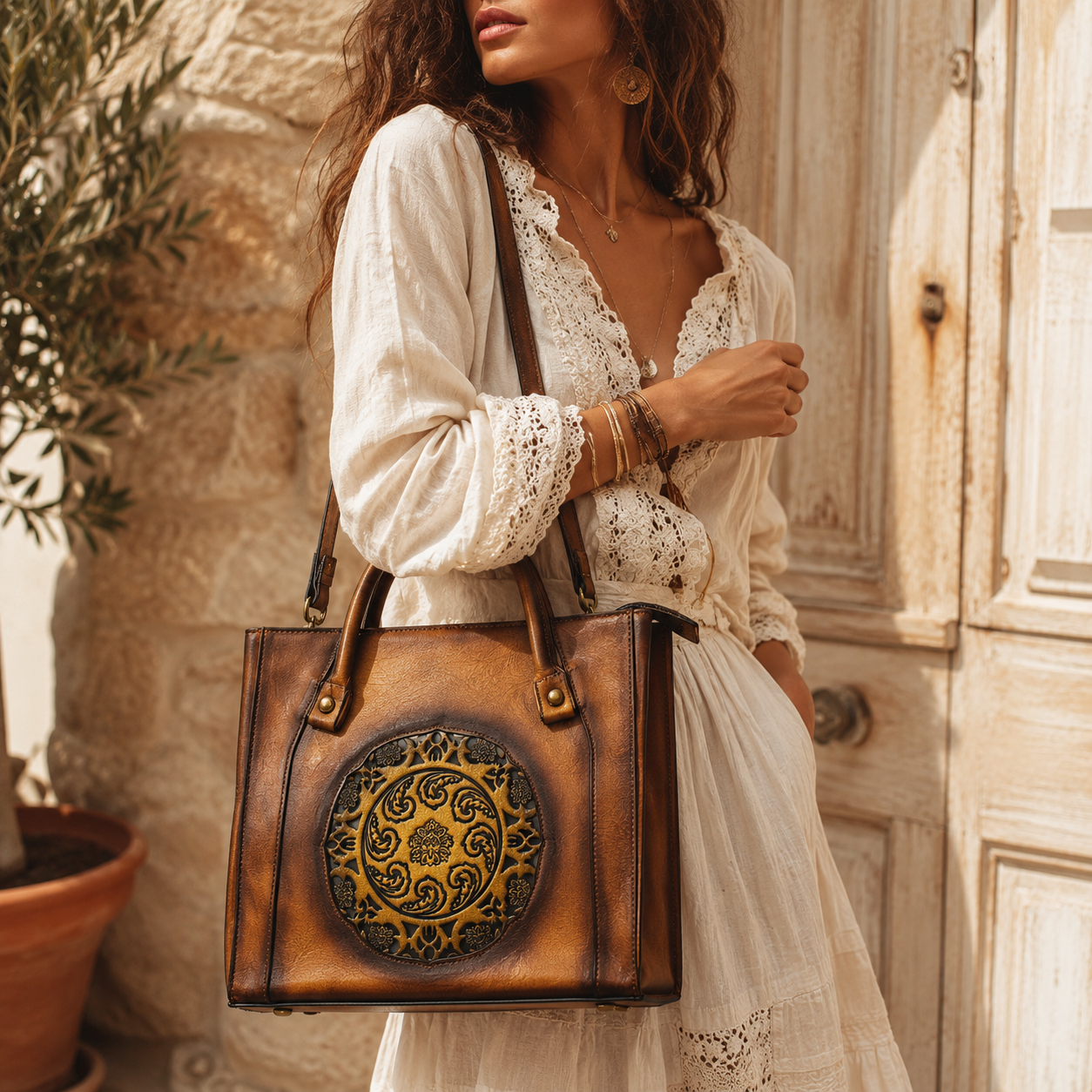 The Antiquité Heritage Satchel