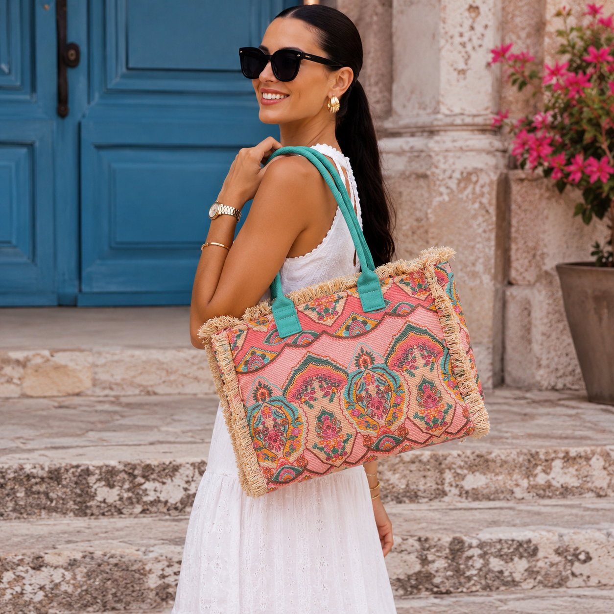 Marbella Fringe Tote