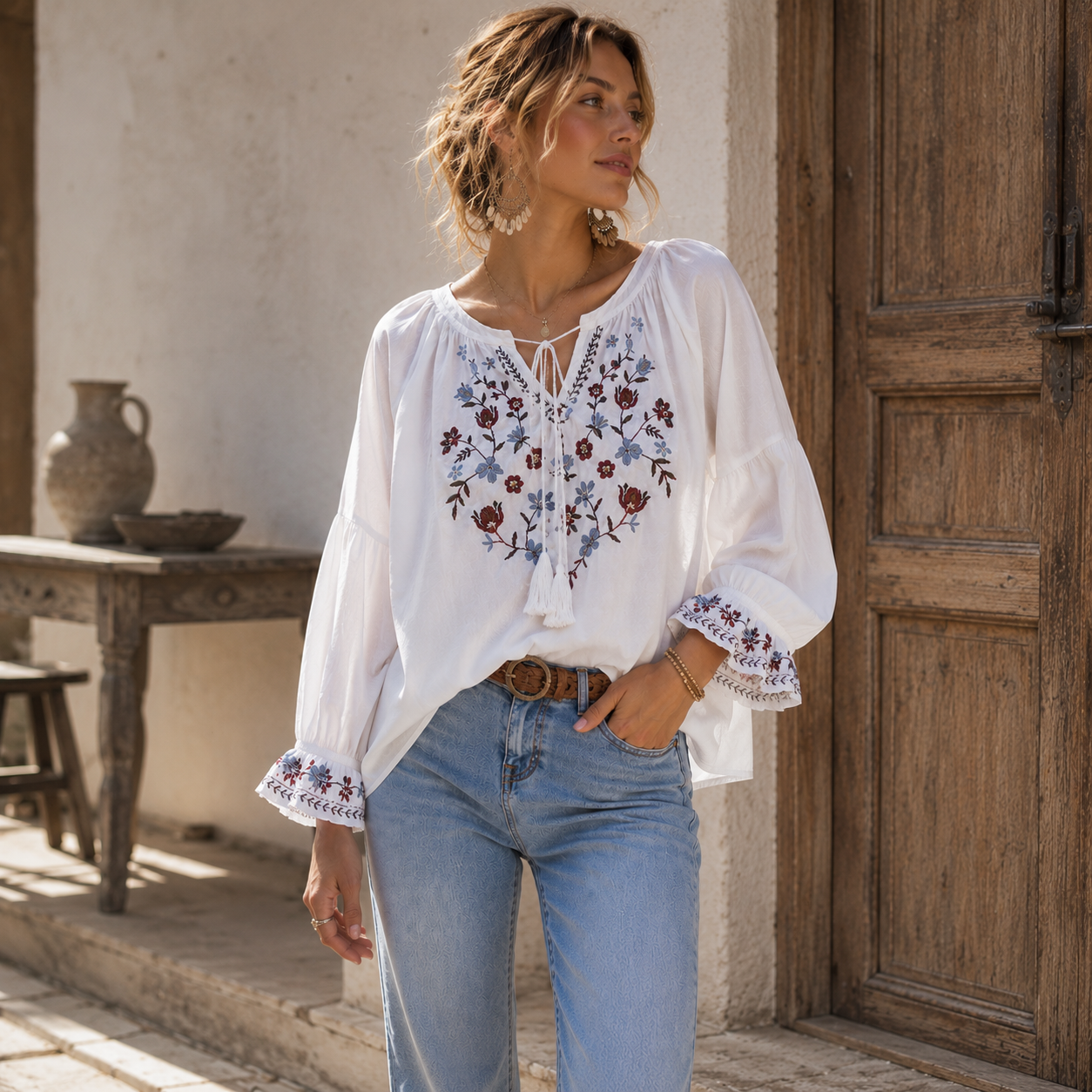 Camille Bohemian Blouse
